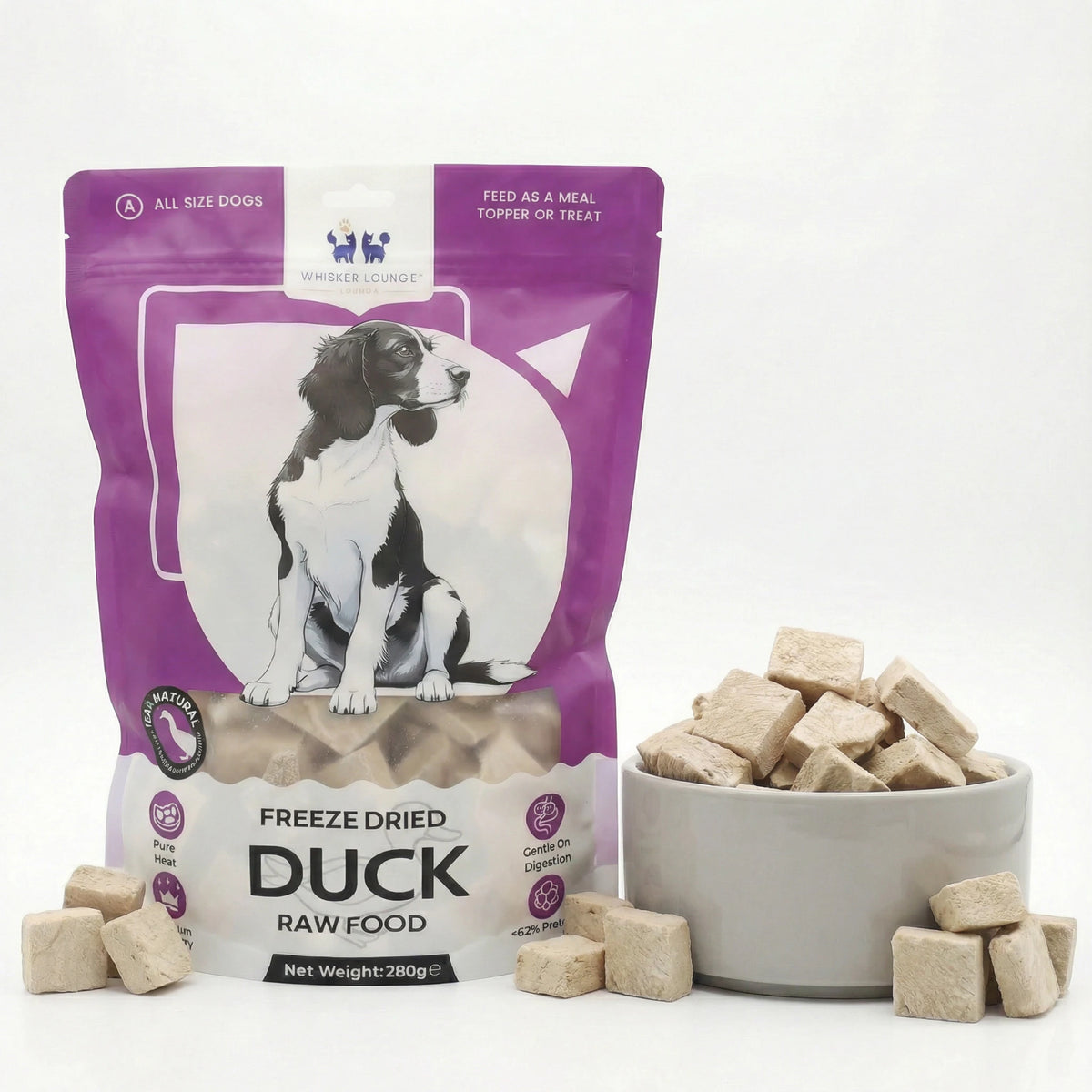 PurePaws Freeze-Dried Dog Treats 280g