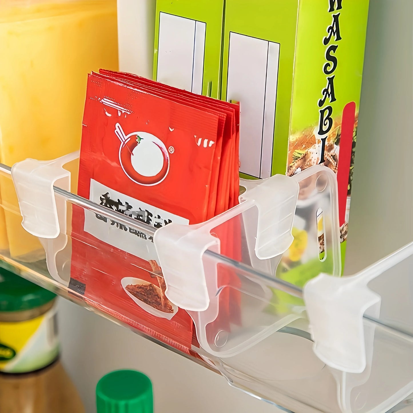 Adjustable Clear Refrigerator Storage Dividers