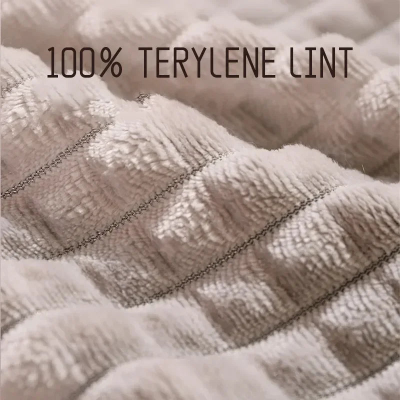 Plush Winter Pet Bed