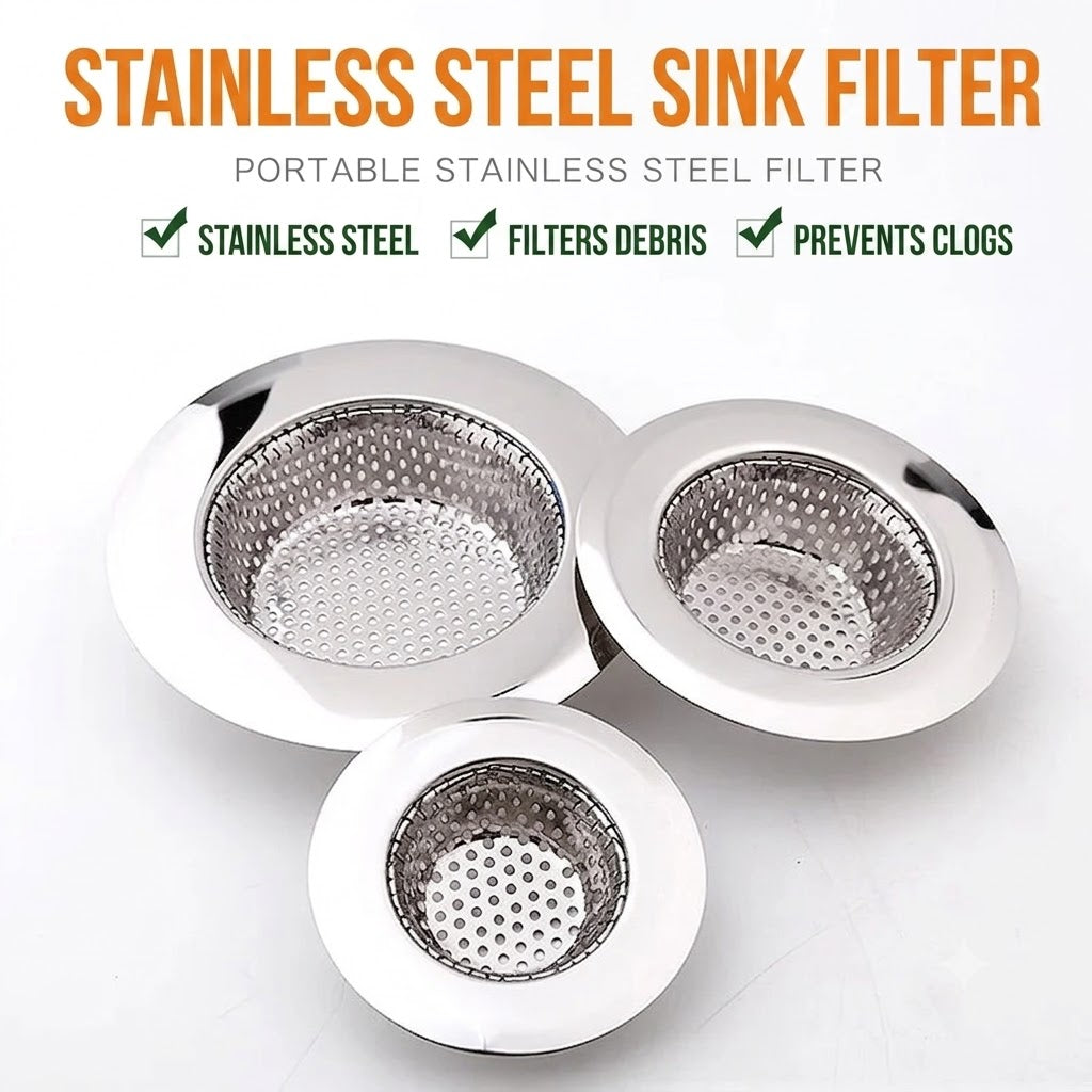 Stainless Steel Sink Strainer