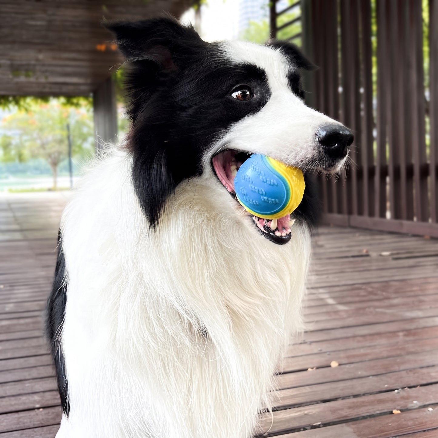 Squeaky Dog Chew Ball