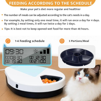 ChillFeed Automatic Cat Feeder with Cooling