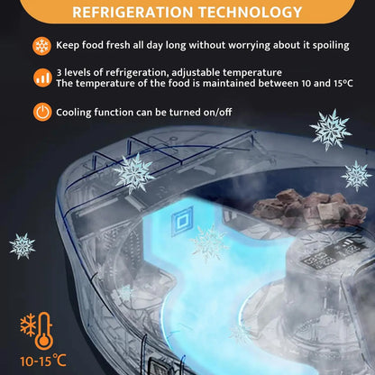 ChillFeed Automatic Cat Feeder with Cooling