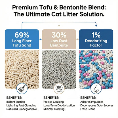 PureClump Tofu & Clay Clumping Cat Litter