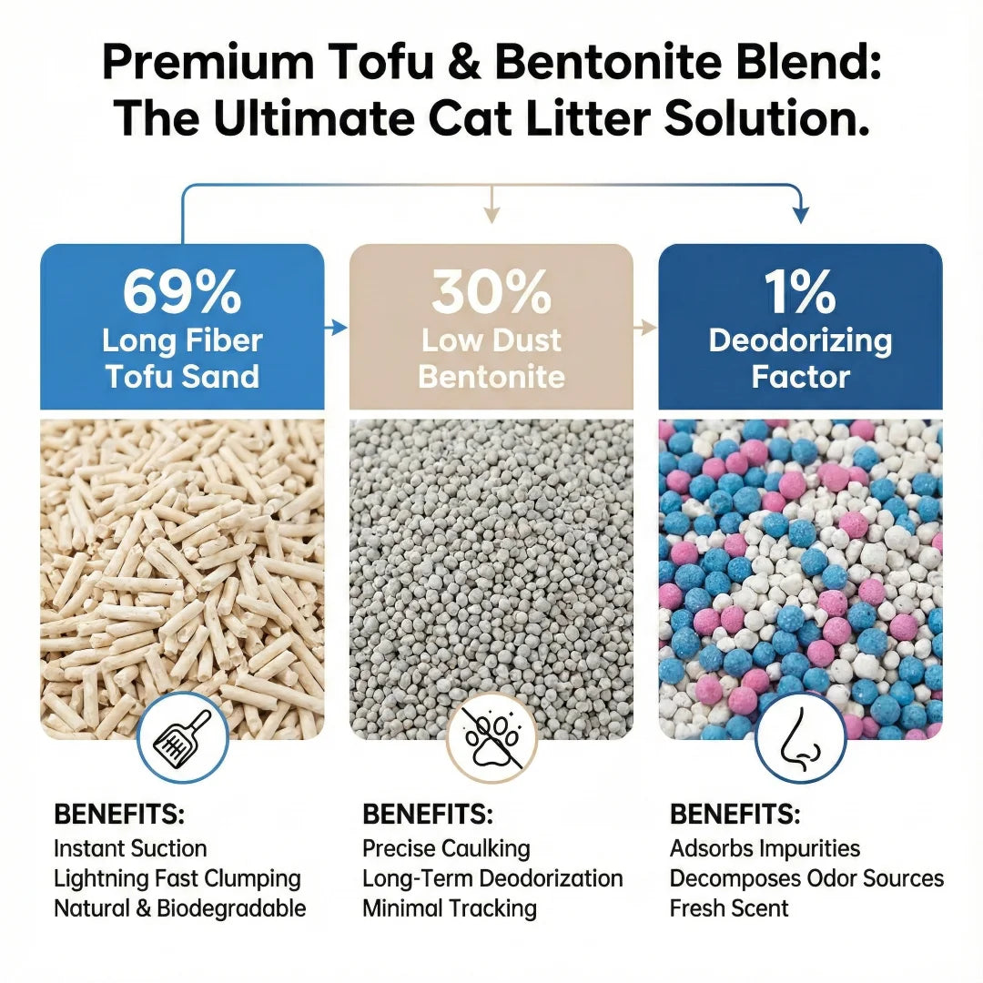 PureClump Tofu & Clay Clumping Cat Litter