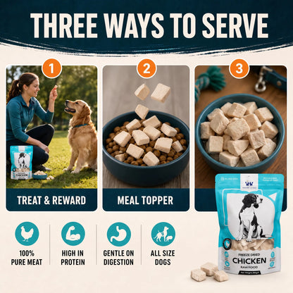 PurePaws Freeze-Dried Dog Treats 280g