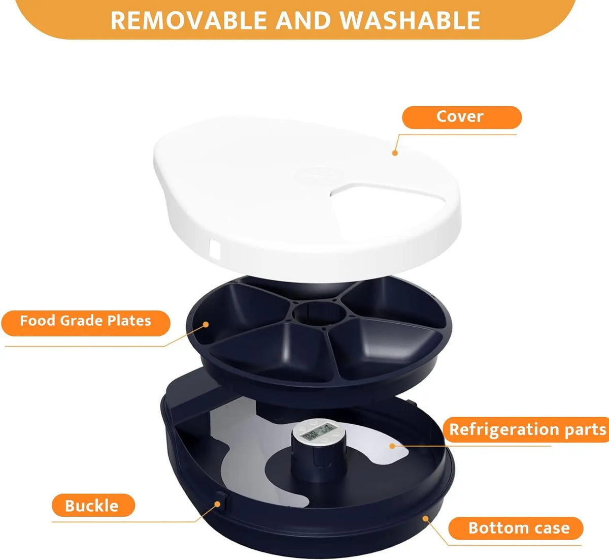 ChillFeed Automatic Cat Feeder with Cooling