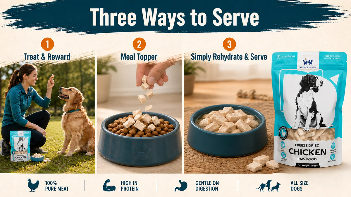 PurePaws Freeze-Dried Dog Treats 280g