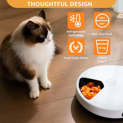 ChillFeed Automatic Cat Feeder with Cooling