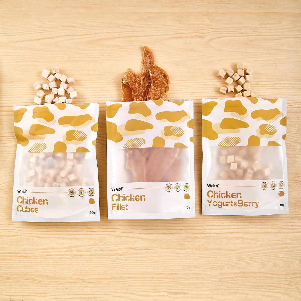 PureBite Freeze-Dried Chicken Treats 50g