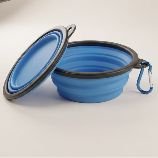 Collapsible Silicone Travel Bowl for Pets