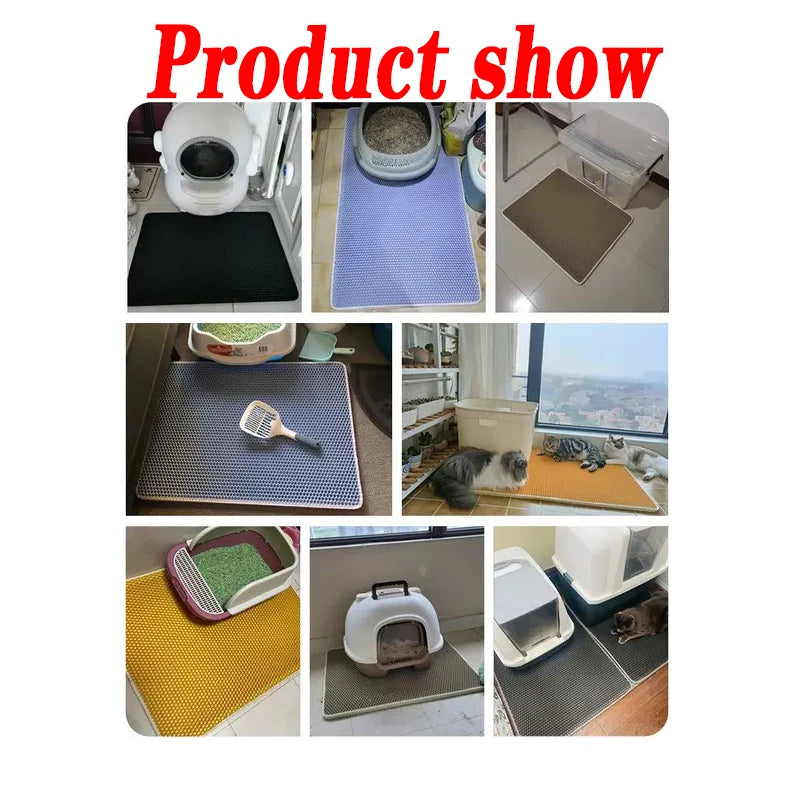 Non-Slip Cat Litter Mat
