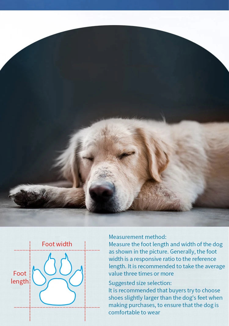PawGuard Waterproof Dog Boots