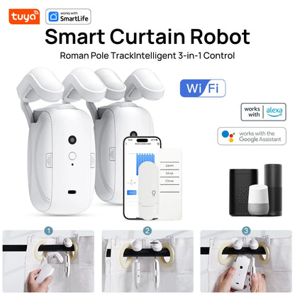 GlideMotion Smart Curtain Robot