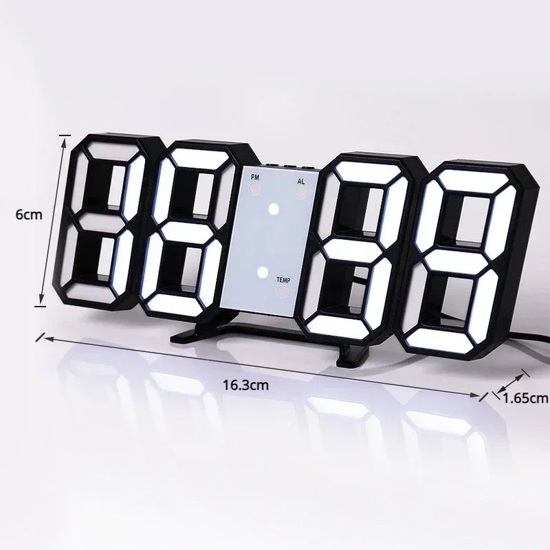 LumiTime LED Wall Clock