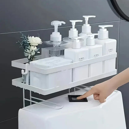 Over-The-Toilet Metal Storage Shelf