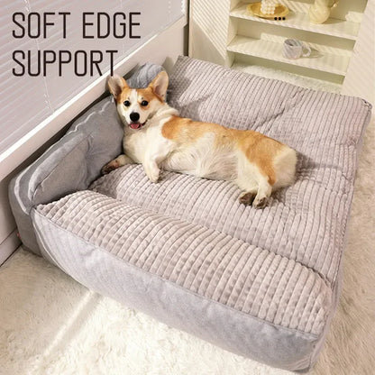Plush Winter Pet Bed