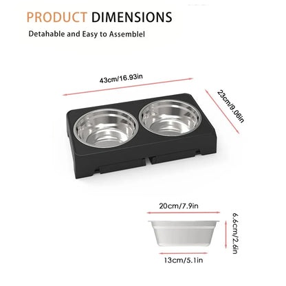 RaiseDine Elevated Dog Bowls