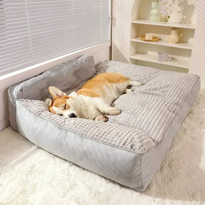 Plush Winter Pet Bed