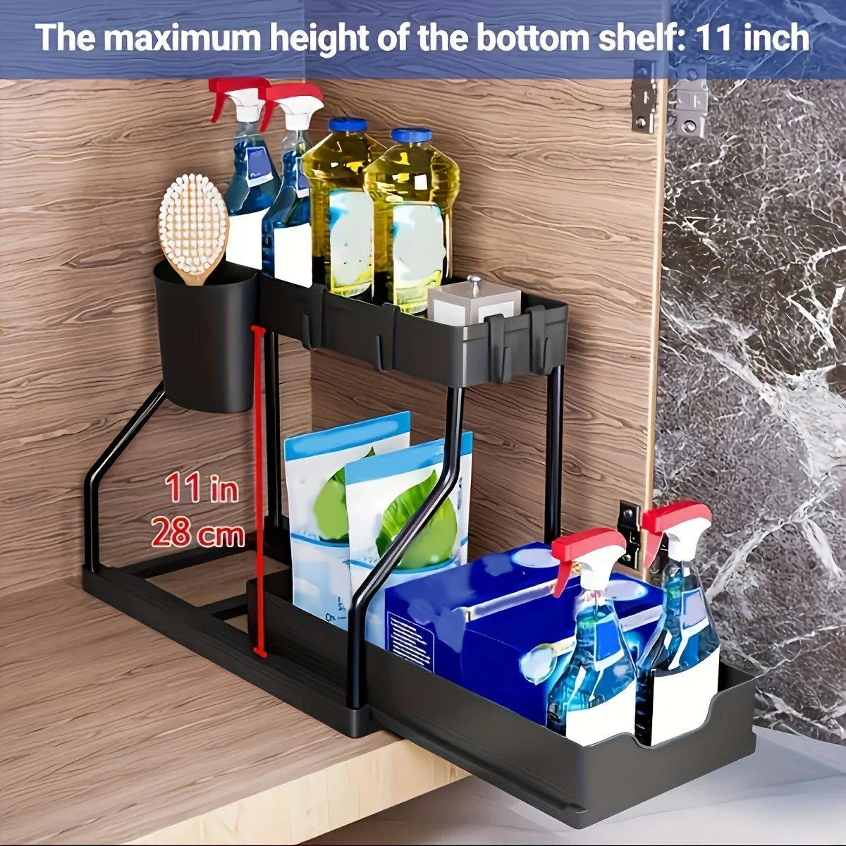2-Tier Under Sink Organizer