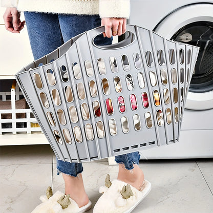 Foldable Laundry Hamper with Carry Handle