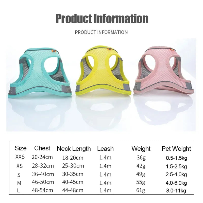 SafeStride Reflective Dog Harness