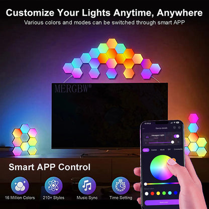 HexaGlow Smart Wall Lights