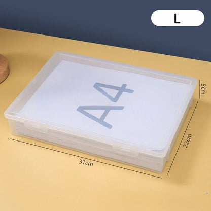 Stackable A4 Document Organiser Box