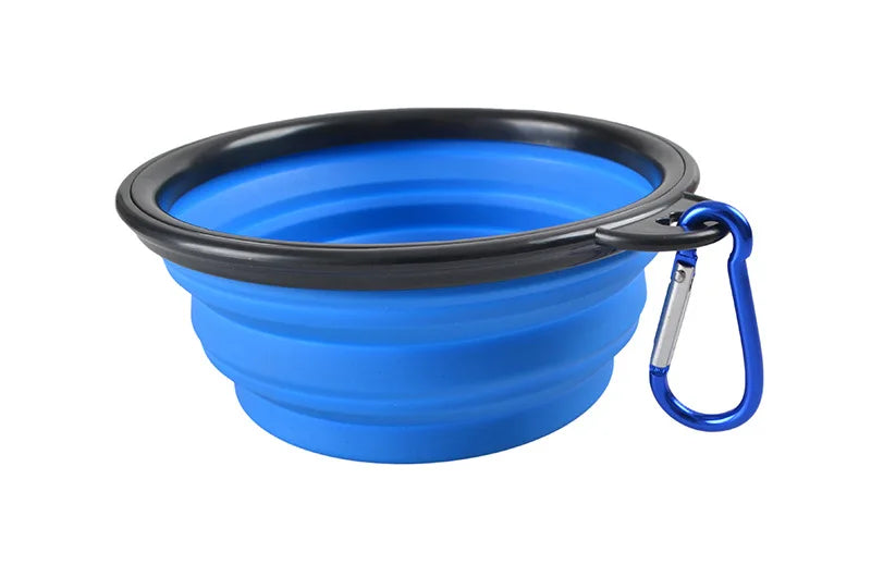 Collapsible Silicone Travel Bowl for Pets