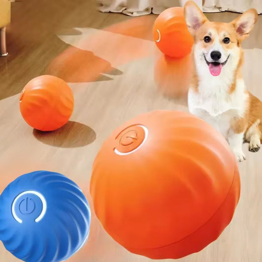 Rechargeable Automatic Rolling Ball Dog Toy