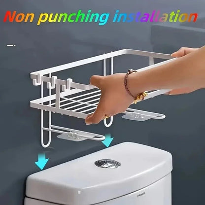 Over-The-Toilet Metal Storage Shelf