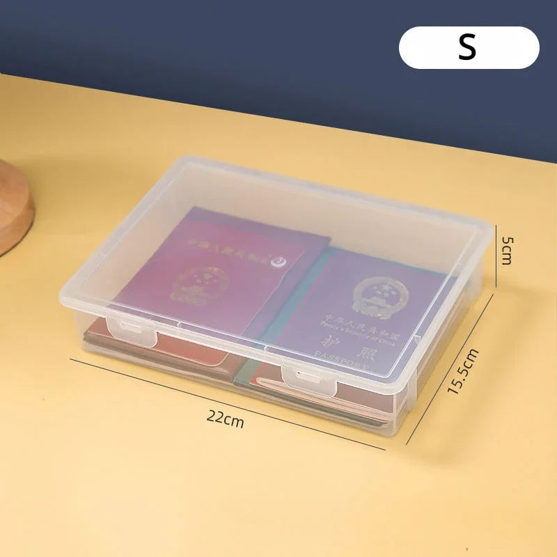 Stackable A4 Document Organiser Box