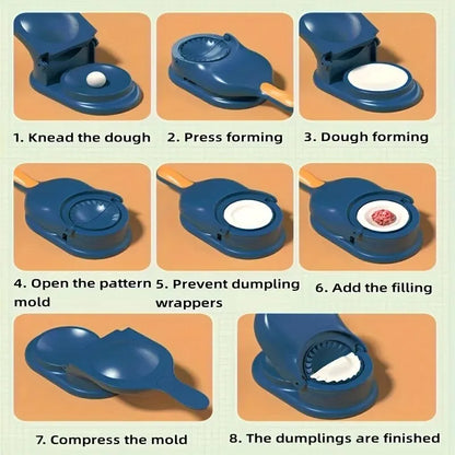 2-in-1 Dumpling Skin Press & Mould