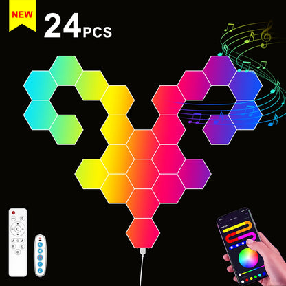 HexaGlow Smart Wall Lights