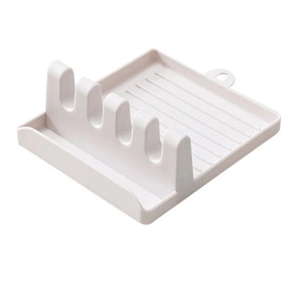 Kitchen Utensil & Pot Lid Rest Stand