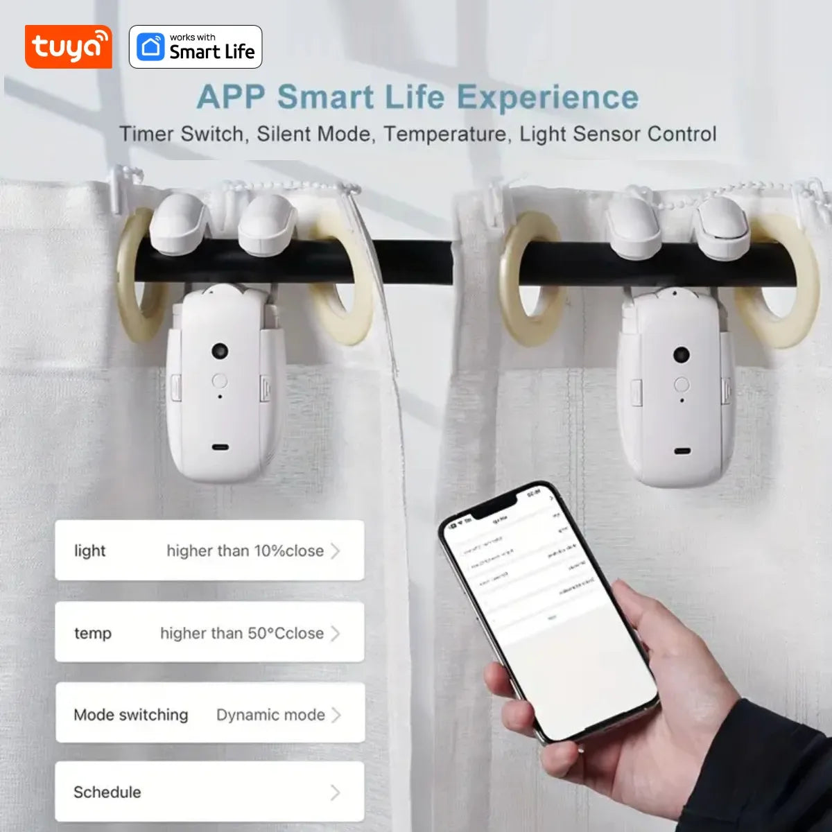 GlideMotion Smart Curtain Robot