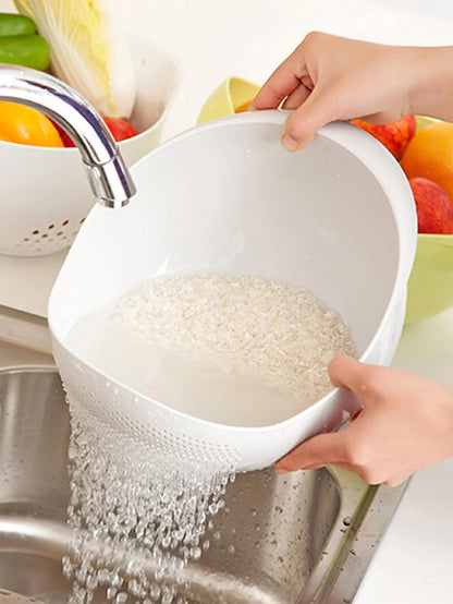 Multi-Purpose Kitchen Colander with Handle