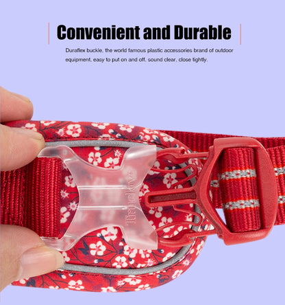 BloomTrail Floral No-Pull Dog Harness