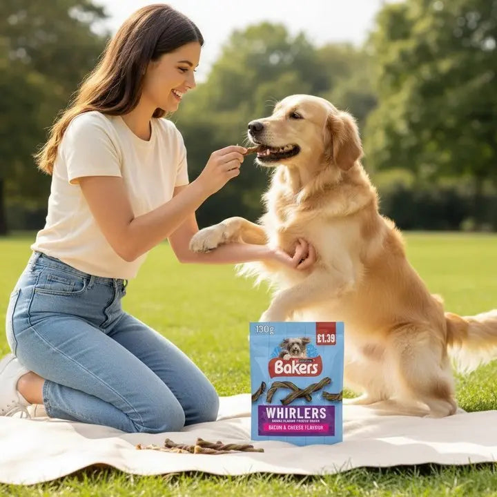 CrunchBite Bacon & Cheese Dog Treats (6 Pack)