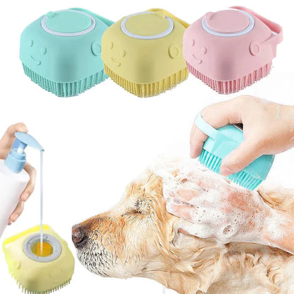 SudsPaw silicone bath and massage brush for dogs and cats – view 2