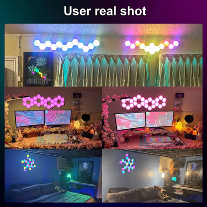 HexaGlow Smart Wall Lights