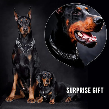 CubanLink Steel Dog Collar