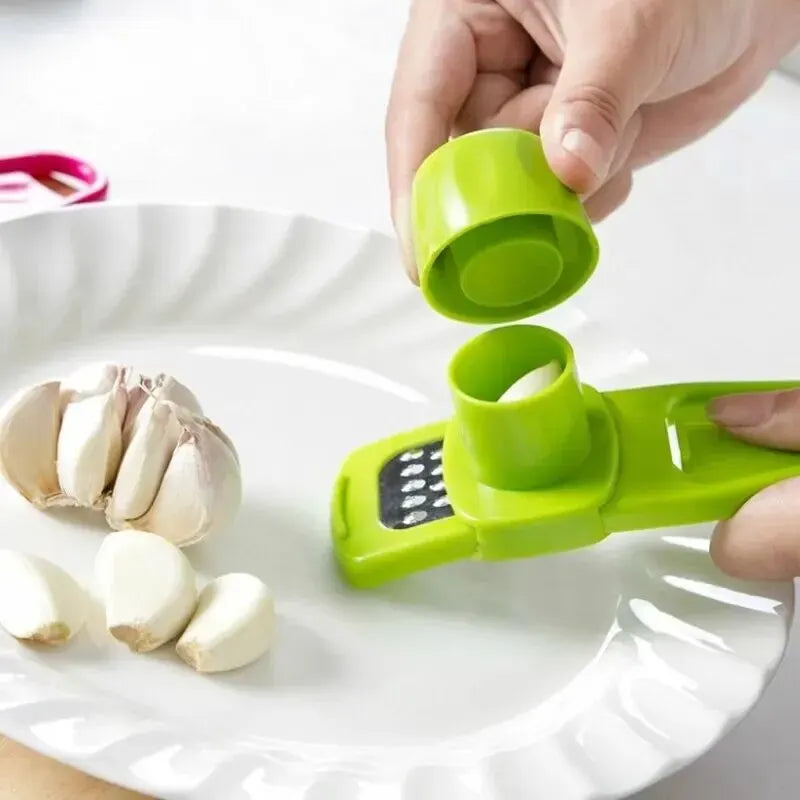 Manual Mini Garlic Press & Mincer