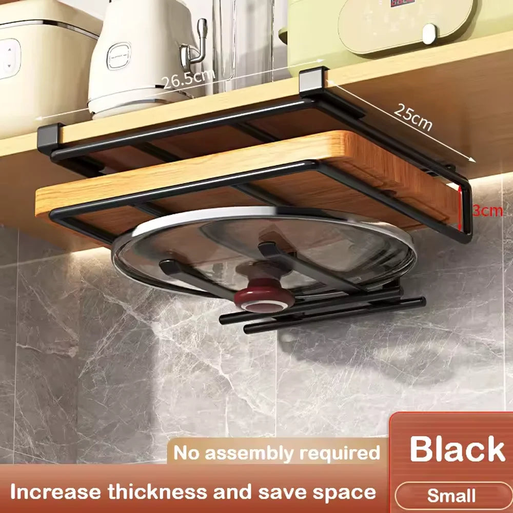 Under-Cabinet Hanging Kitchen Organiser Rack