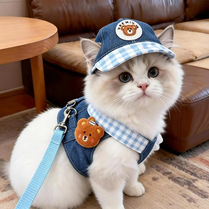 DenimDay Dog Harness Set