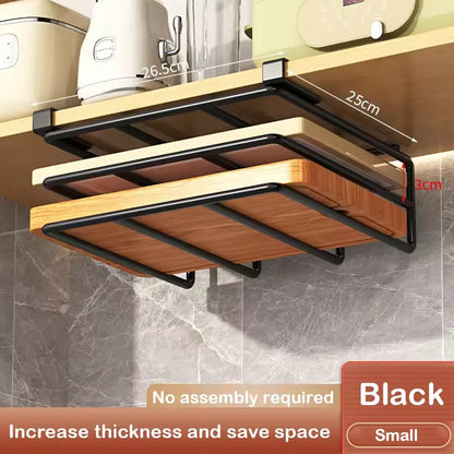 Under-Cabinet Hanging Kitchen Organiser Rack