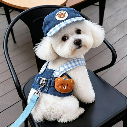 DenimDay Dog Harness Set
