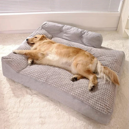 Plush Winter Pet Bed