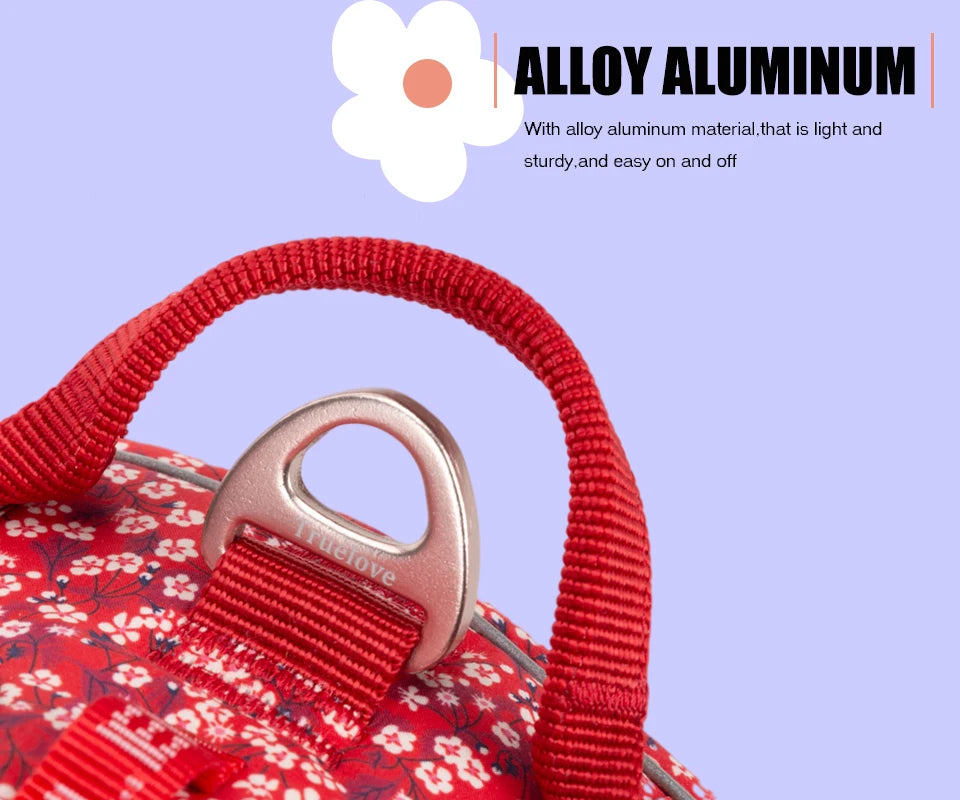 BloomTrail Floral No-Pull Dog Harness