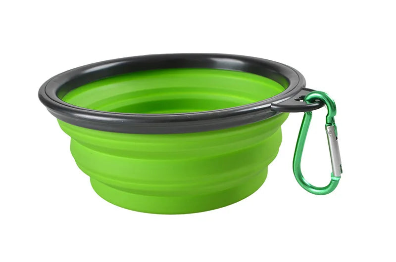Collapsible Silicone Travel Bowl for Pets